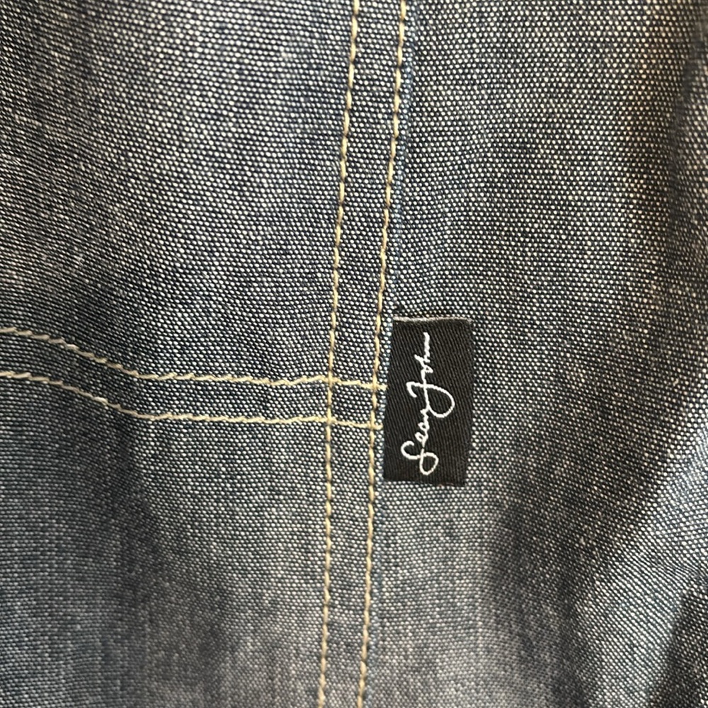 Vintage Y2K Sean John Denim Jumpsuit Coveralls - Picture 8 of 12